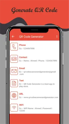 QR Code Scanner QR Code Reader and Generator android App screenshot 5